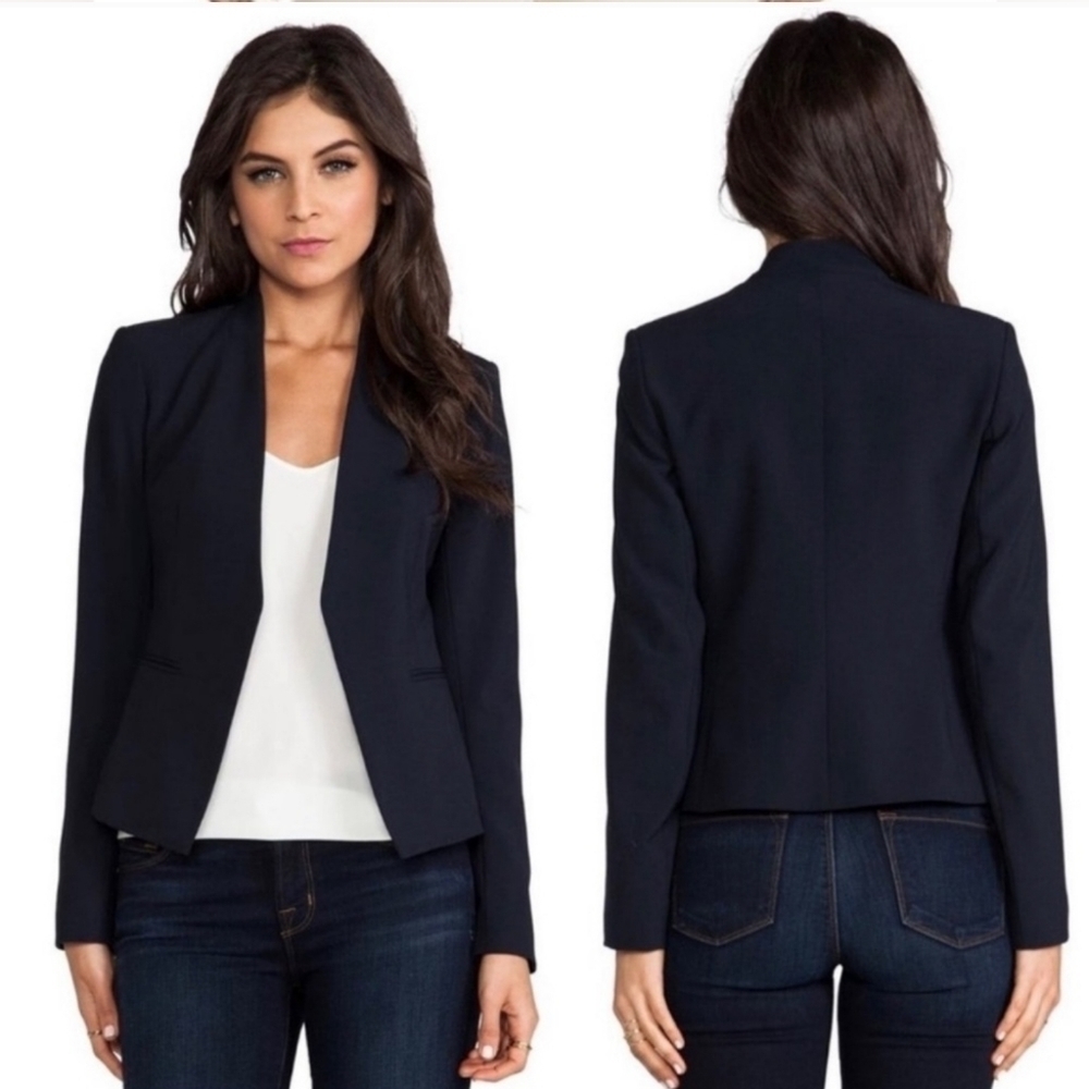 THEORY Lanai Open Front Blazer